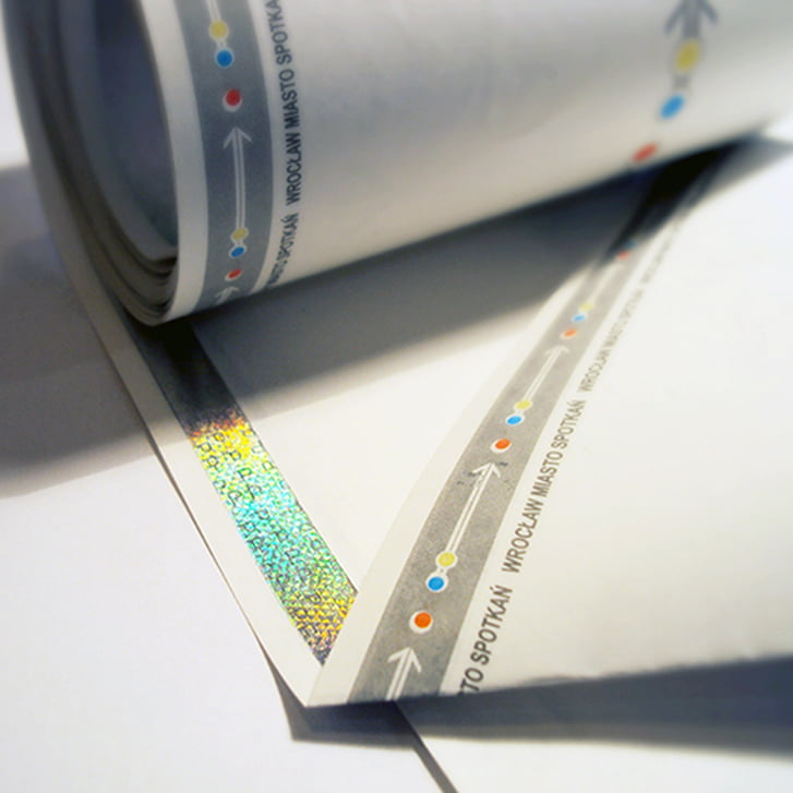 Druki zabezpieczone hologramem 2 druki zabezpieczone 2 1
