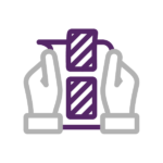 Aplikacja hologramu 3 aplikacja ręczna hologramu